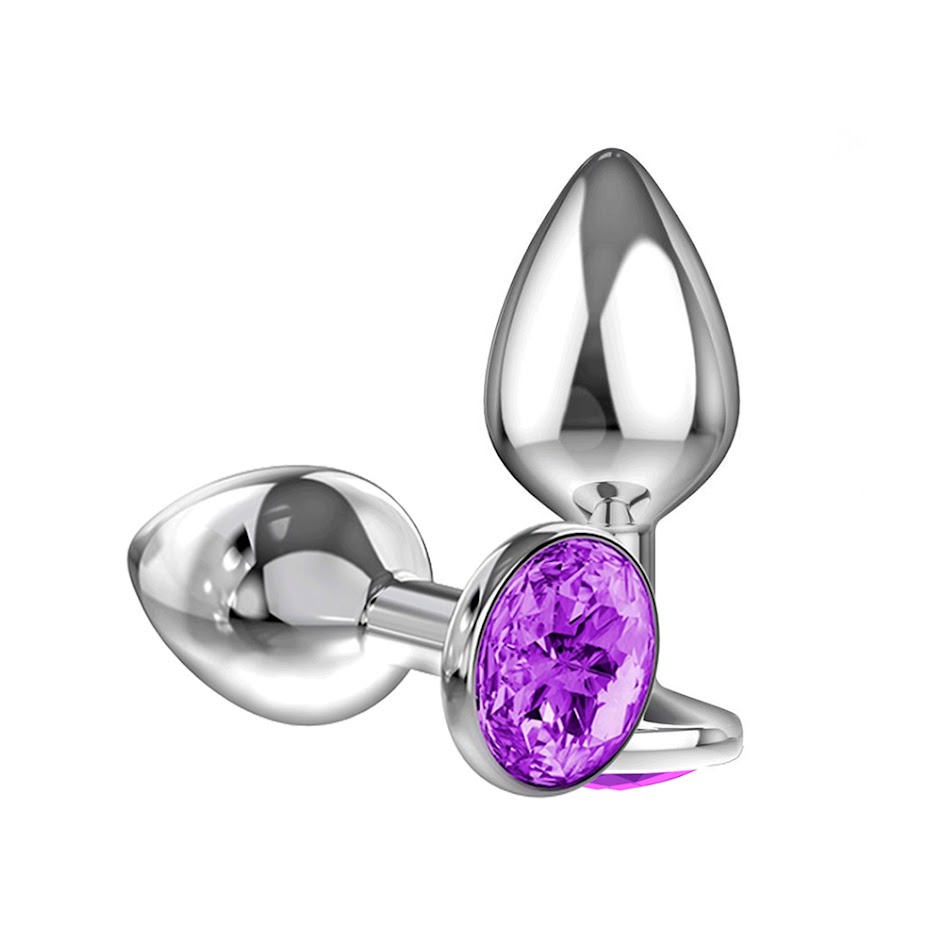Plug Anal Joia Aco Inox P Iniciante Confortavel Sexo Sexy Shop