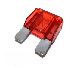 Kit Com 10 Fusivel Maxi Modelo Grande Vermelho 50 Amperes