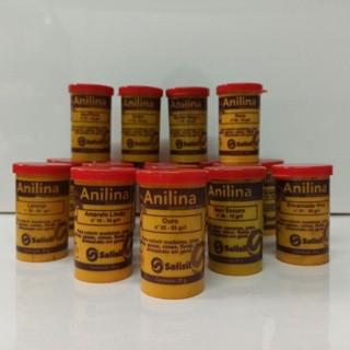 ANILINA SALISIL CORES VARIADAS - 25g em Oferta na Shopee