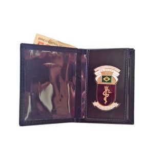 Carteira de couro para Cirurgião Dentista - simples em Oferta na Shopee