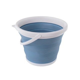 Kit De Balde Retrátil De 10l Da Oikos - 3 Unidades