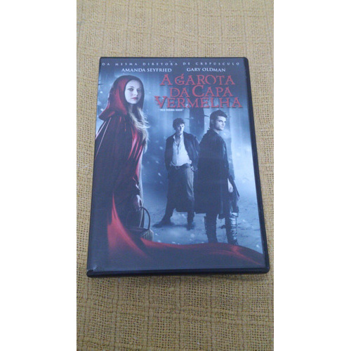 Dvd A Garota Da Capa Vermelha - Dublado - Ótimo Estado