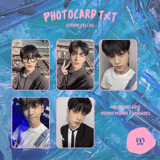 PHOTOCARD TXT (TOMORROW X TOGETHER) SOOBIN SELCAS - kpop card fanmade