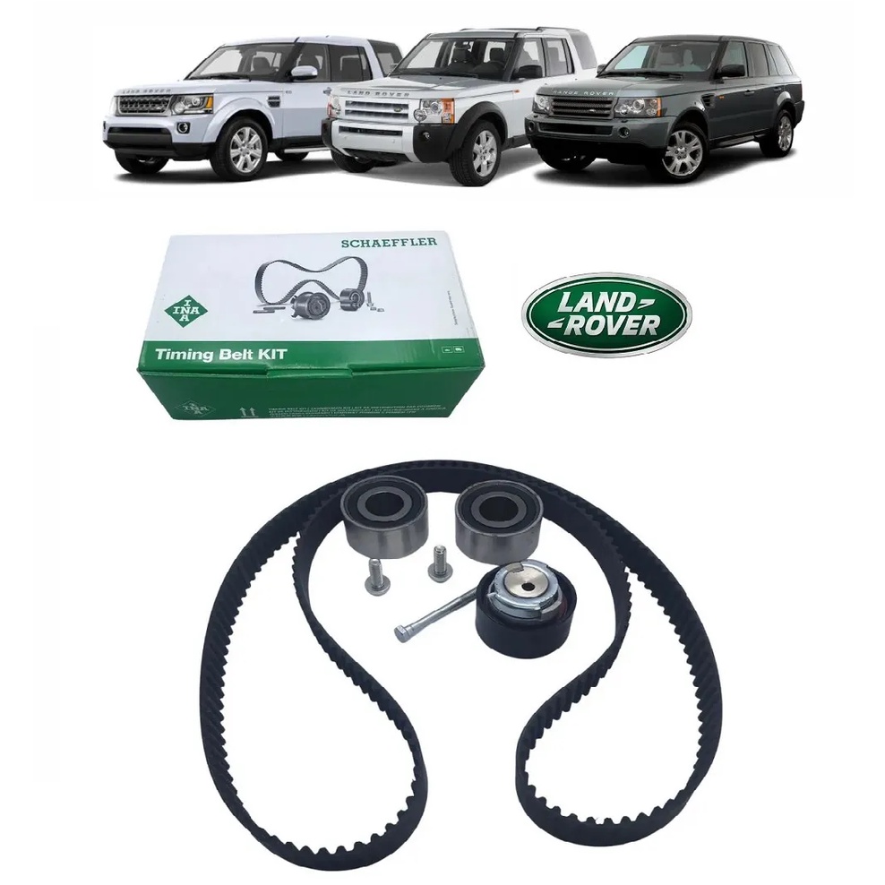 Kit Correia Dentada Dianteira Motor LAND ROVER DISCOVERY 3/4 2.7/3.0 24V TDV6/RANGE ROVER SPORT/RR VOGUE 2.7/3.0 24V TDV6 2005 A 2013 LR016655/SKU2045