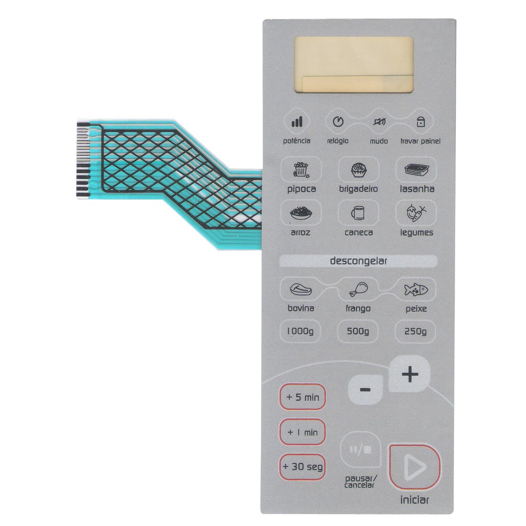 MEMBRANA MICRO-ONDAS COMPATIVEL COM BRASTEMP BMC20AF BMC 20