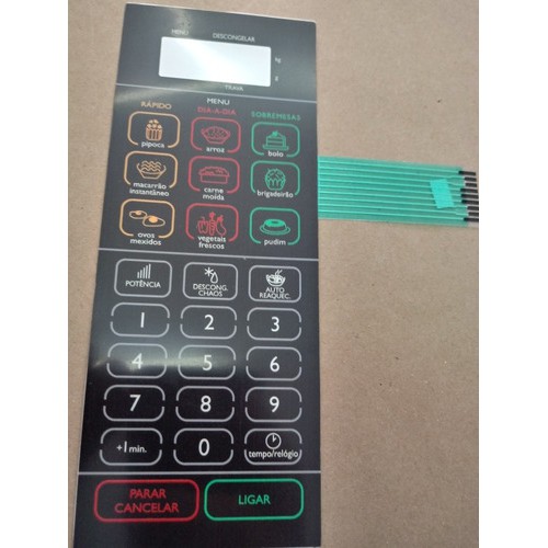 Membrana Teclado  Forno Microondas Panasonic Nnst359 NNST 359