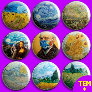 Bottons VAN GOGH - Botton de 3,5cm/4,5cm/5,5cm