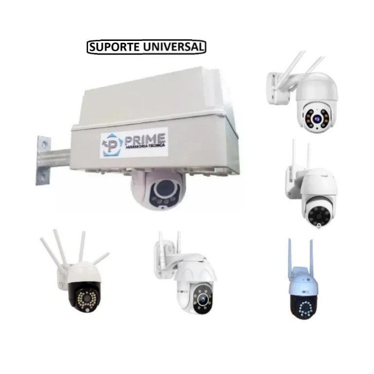 Capa Protetora Reforçada P/ Camera Ip 360º Wifi Externa Ip66