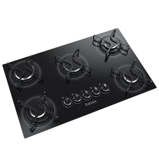 Cooktop Itatiaia 5 Bocas Preto a Gas Bivolt em Oferta na Shopee
