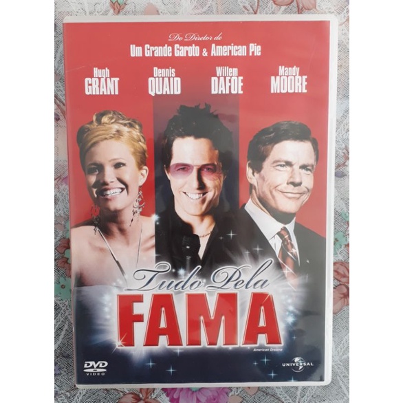 Tudo Pela Fama - Dvd Original em Português