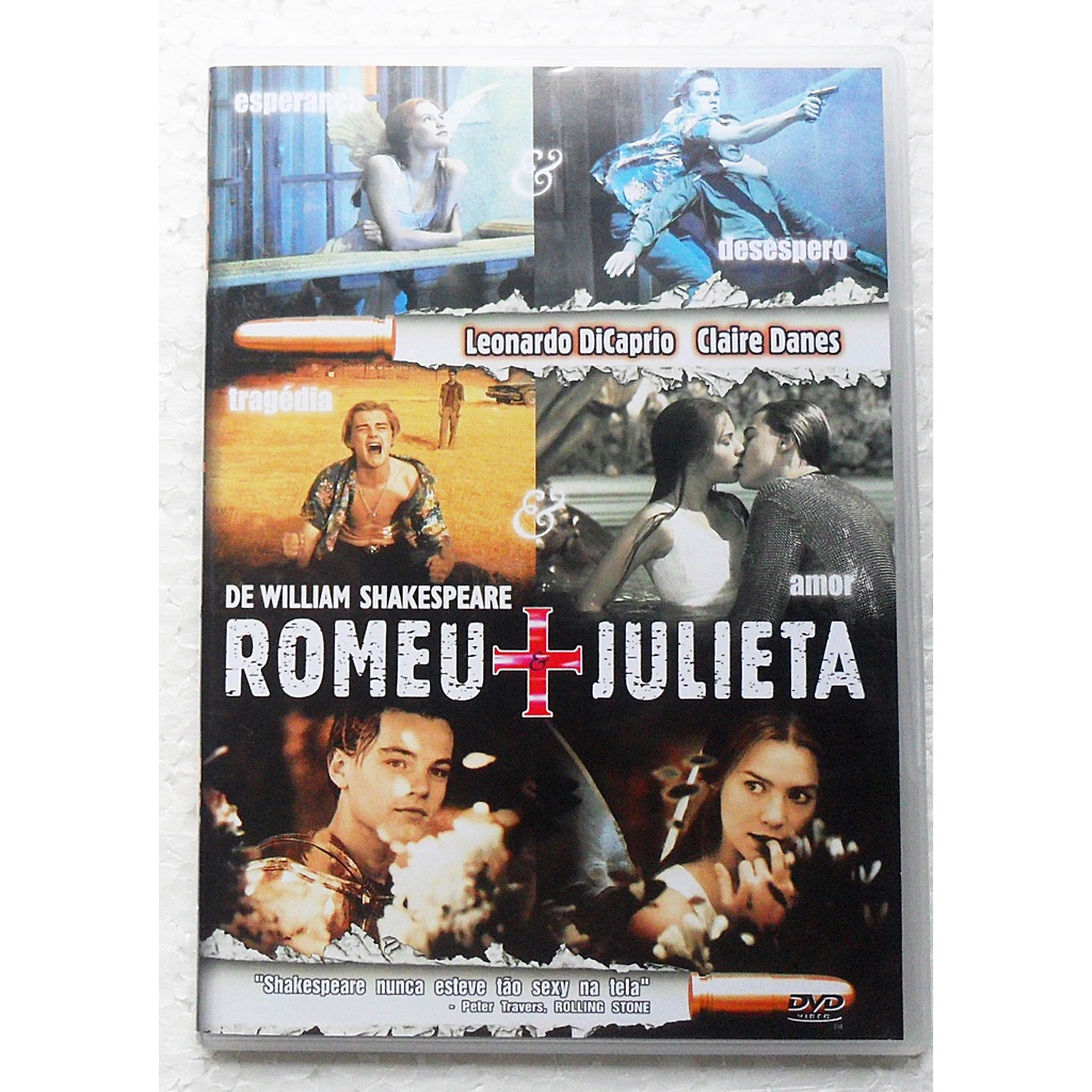 DVD ROMEU E JULIETA LEONARDO DICAPRIO