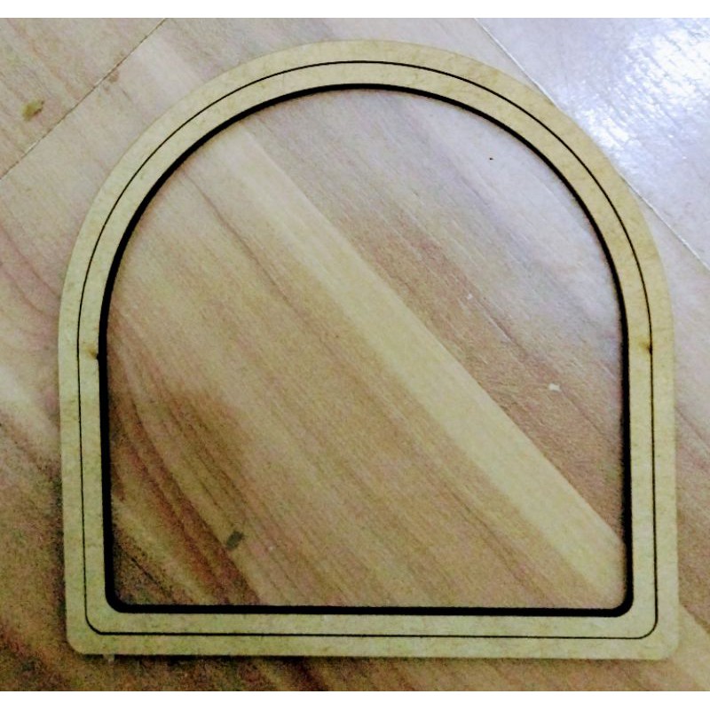 Kit 5 Bastidores Tipo Janela MDF Cru 12cm Artesanato Bordado em Oferta na Shopee