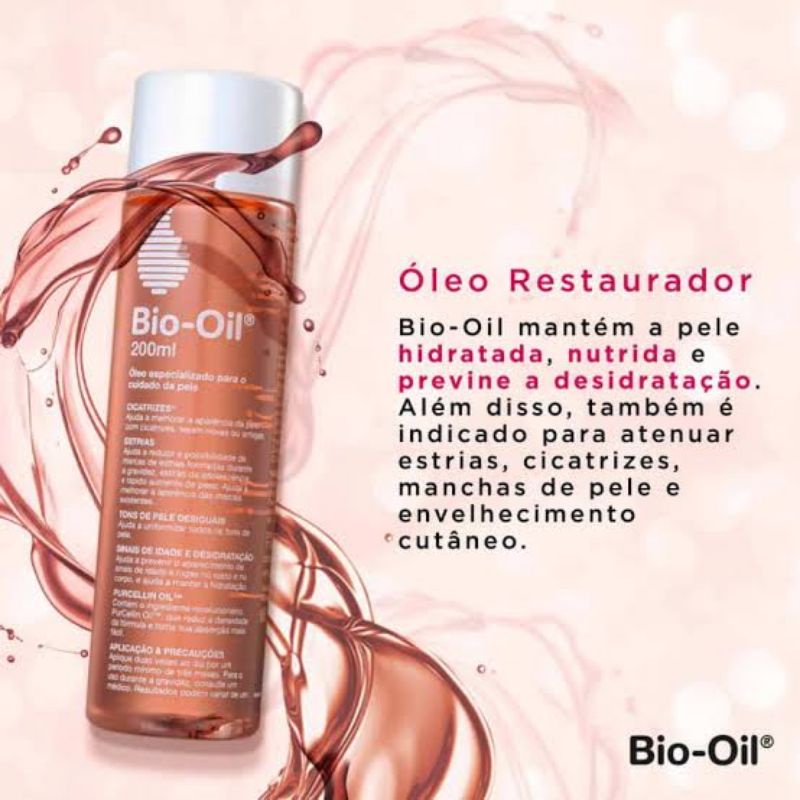 Bio Oil cicatrizante para estrias gestante rugas hidratante | Shopee Brasil