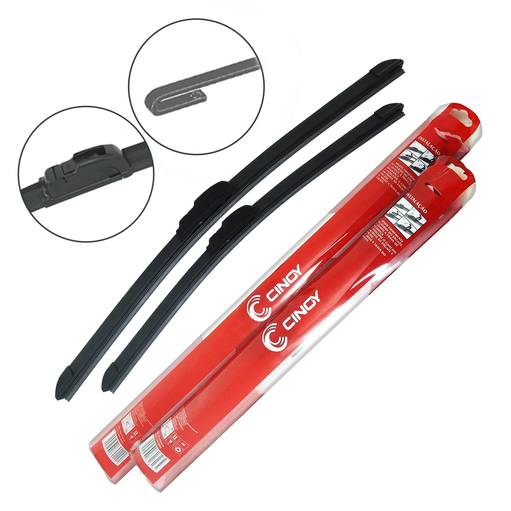 Par Palheta Limpador Do Parabrisa Dianteiro Honda CR-V HR-V WR-V Fit em Oferta na Shopee