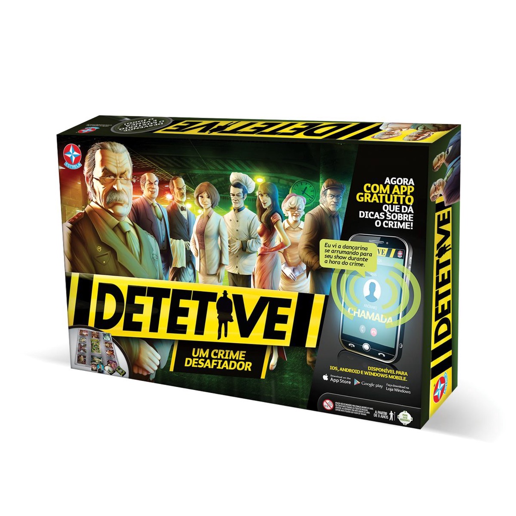 Jogo Detetive Original Estrela Com App Celular Android e IOS | Shopee ...