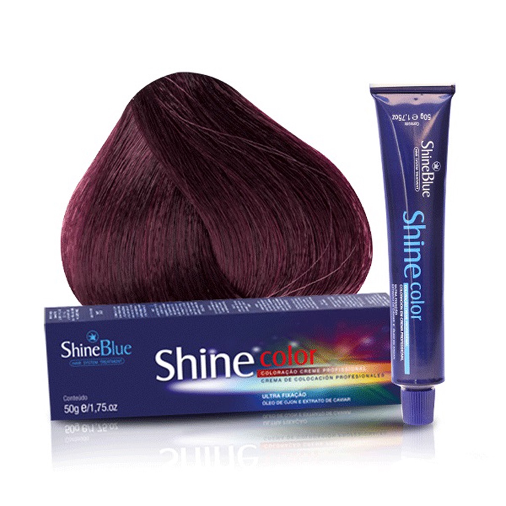 Coloração 8.26 Marsala Shine Blue 50g