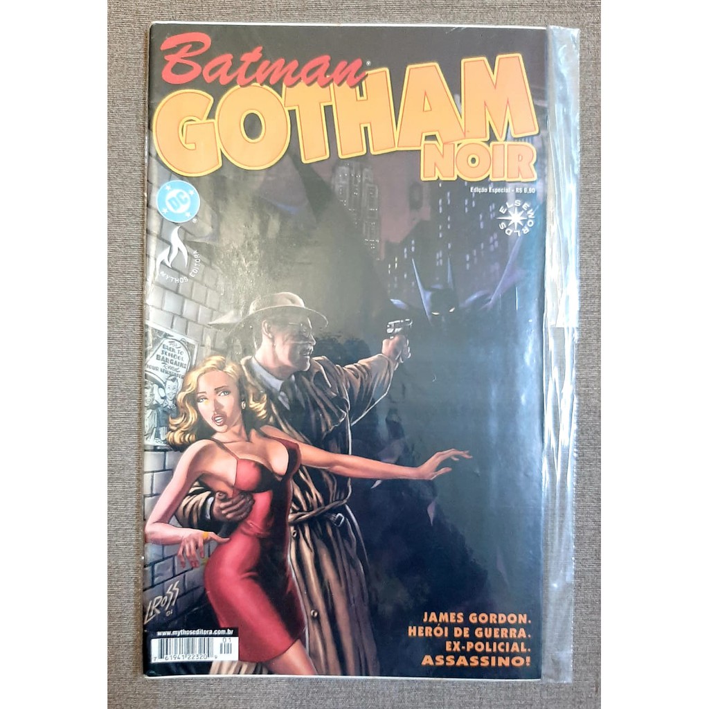 Batman Gotham Noir Mythos - Desconto no Preço