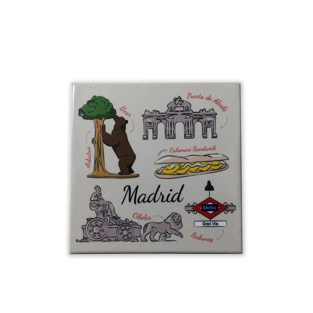 Imã Decorativo - Madri Espanha