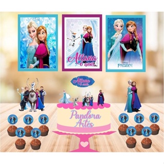 Kit festa Frozen em Oferta na Shopee