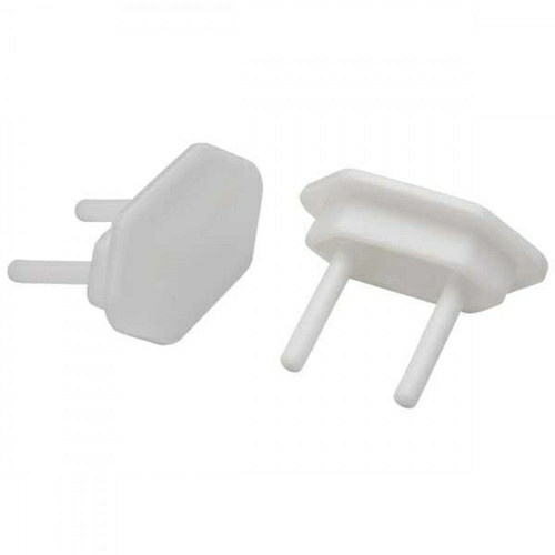 Protetor de Tomada 6 Unidades Branco DN1682 Daneva em Oferta na Shopee