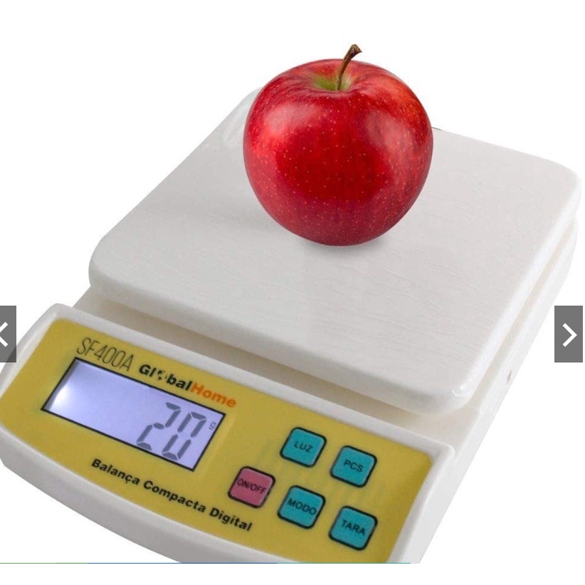 balanca Digital Cozinha SF400A Eletronica Precisao Para Pesar Alimentos ...
