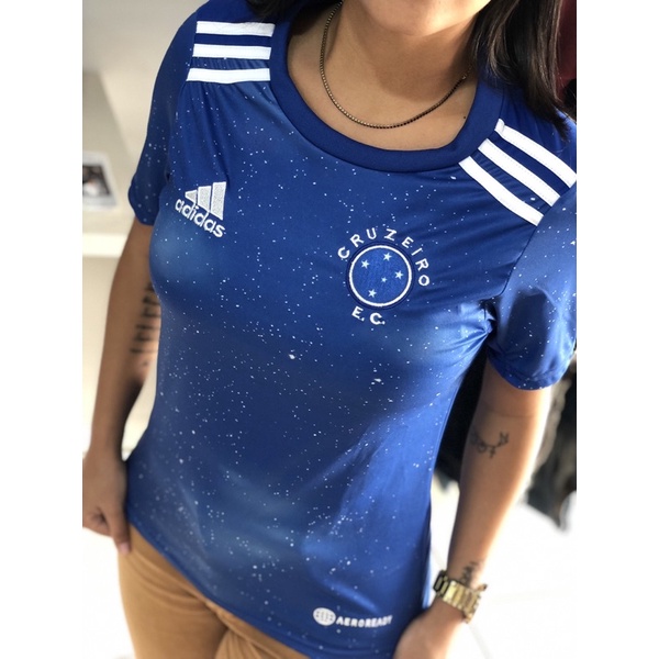 Camisa Adidas Cruzeiro Pré Jogo 2021 - FutFanatics