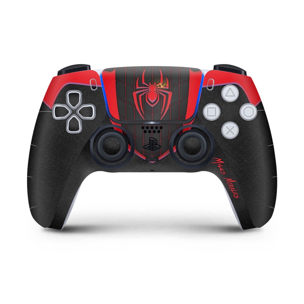 Skin PS5 Controle Playstation 5 Adesivo - Spider-Man Miles Morales