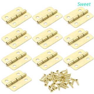 Sweet 10x Dobradiças Com 4 Furos Para De Armário De Cozinha 18x16mm