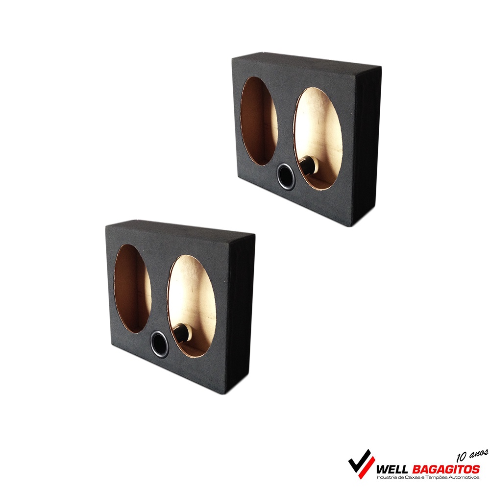 Caixa De Som Par 6x9 dutada S/ Auto Falante