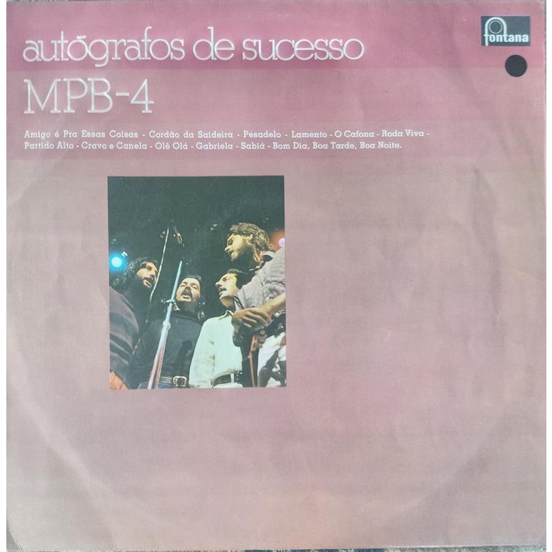 LP MPB4 – Autógrafos De Sucesso | Shopee Brasil
