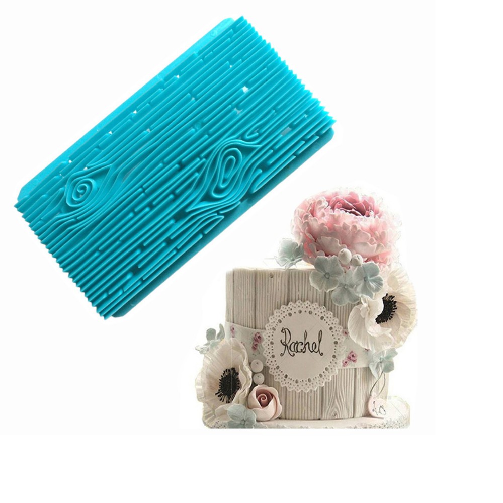 Marcador Texturizador Madeira Biscuit Pasta Americana Confeitaria