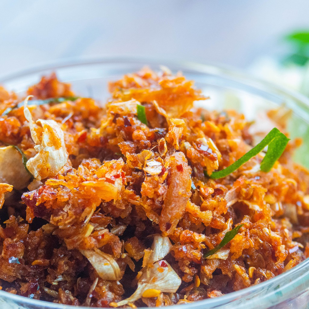 รูปสินค้า น้ำพริกอกไก่อบคั่ว 250 กรัม