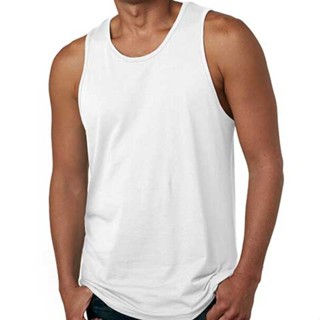 Regata masculina em algodão direto de fábrica em Oferta na Shopee