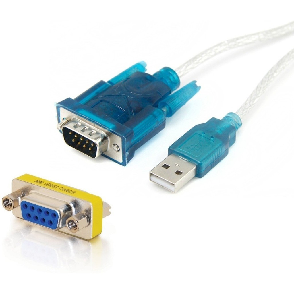 Cabo Serial Macho Rs232 USB Adaptador Fêmea Db9 Recovery