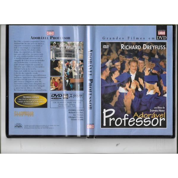 DVD Adorável Professor - Drama - Grandes Filmes - Coleção Caras - Usado e Original