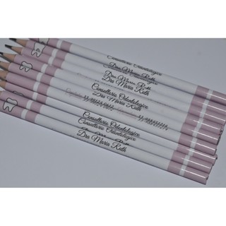 100 Lápis Personalizado (qualquer tema) em Oferta na Shopee
