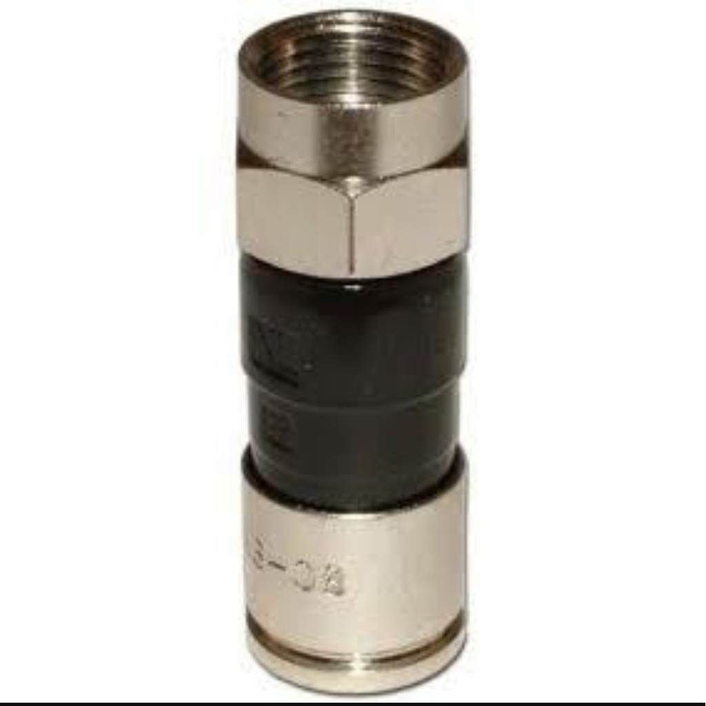 Conector De Pressão Para Cabo Rg6 !!! em Oferta na Shopee