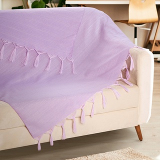 Manta Para Sofá Decoração Sala Luxo 1,80 X 1,45 Várias Cores