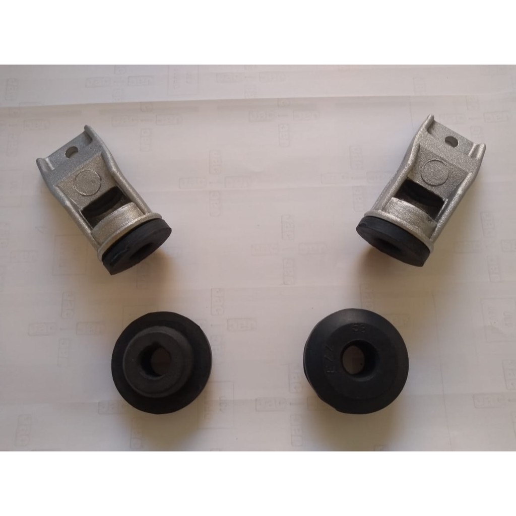 Kit 2 Suporte Do Radiador Prisma/Celta 2 Coxim Superior E 2 Coxim Inferior Nº93260415-90183072-90091989