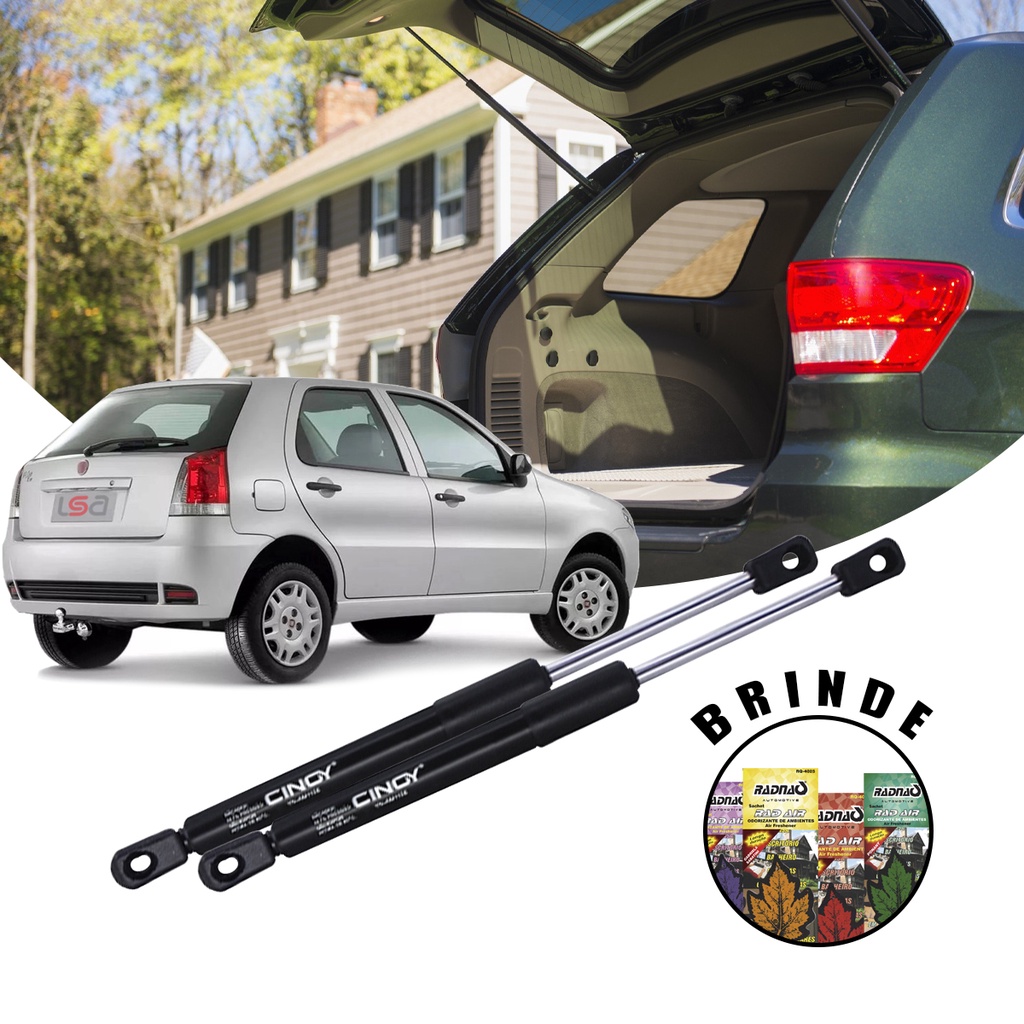 Par Amortecedor Porta Malas Tampa Traseira Palio 1996 até 2011 em Oferta na Shopee