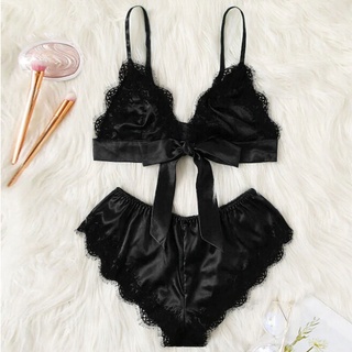 satin lace lingerie