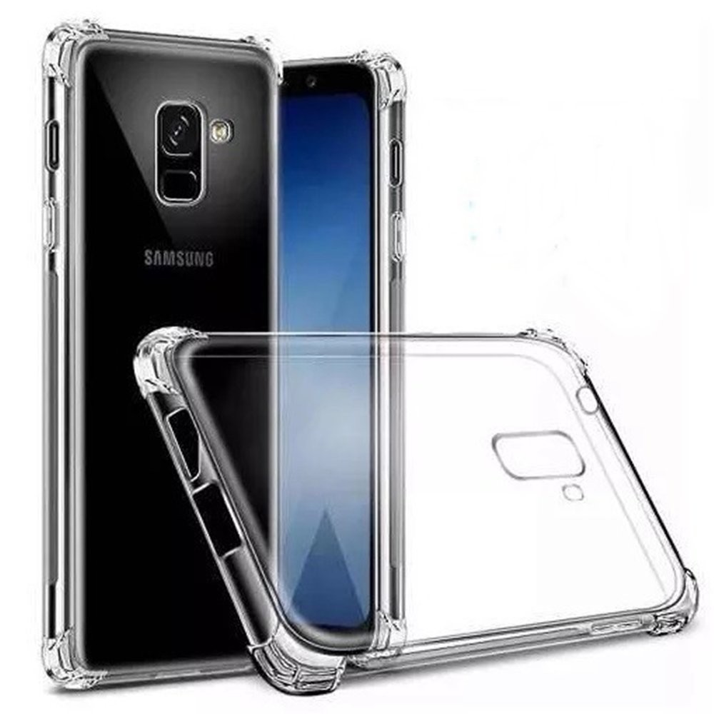 CASE CAPINHA SAMSUNG J6 PLUS / J6 PRIME  J6 + ANTI IMPACTO TRANSPARENTE em Oferta na Shopee