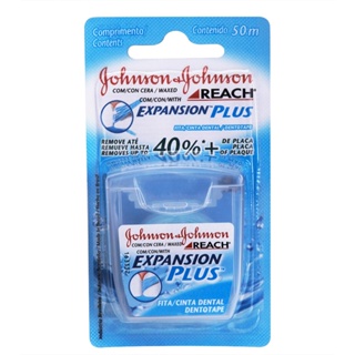 Fio Dental J&J Reach Expansion Plus 50m em Oferta na Shopee