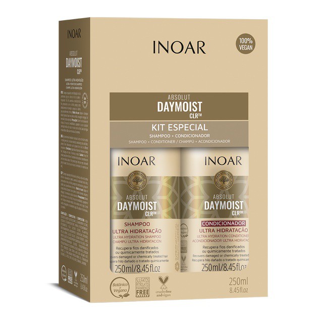 Inoar Kit Duo Absolut Daymoist 250ml em Oferta na Shopee