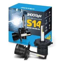 Lampada Super Led Mini Shocklight 32w S14 Nano H4 6000k