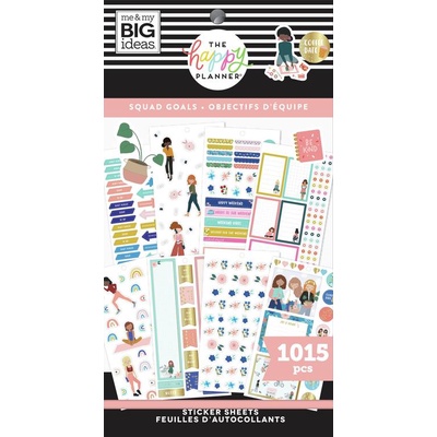 Livro de Adesivos Sticker Book Happy Planner Squad Goals - unidade