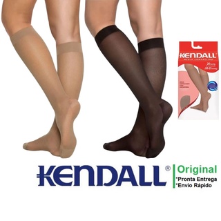 Meia Feminina Kendall 3/4 De Media Compressao 18-21 mmHg Modelo Com Ponteira