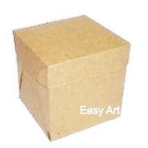 20 Caixinhas para Mini Bolos - 10x10x10 - Kraft