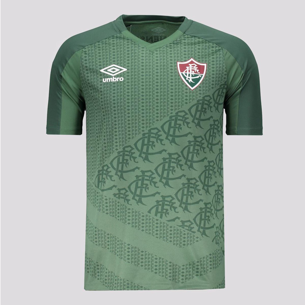 Camisa Do Fluminense Verde Uniforme de Treino 2022/2023 - Camiseta De Time De Futebol Oficial Tailandesa 1:1