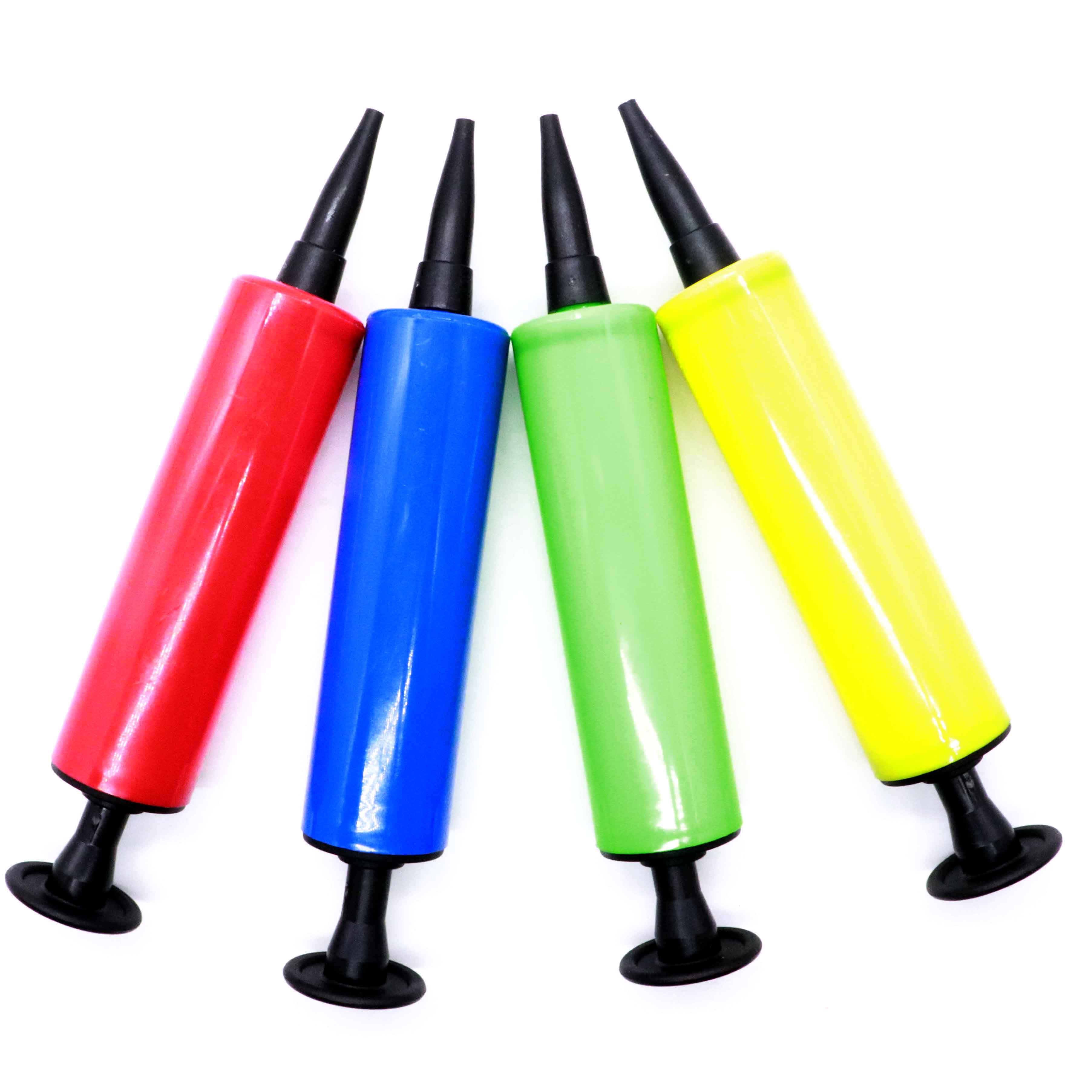 1 Pcs Balloon Pump Hand Push Mini Plastic Inflator Air Pump Portable Useful Foil Balloon 6288